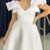 50pcs mixed colors and size Vintage Women's Flare Dress Sexy Blue Deep V Neck A Line Tea Party Cocktail Prom Dresses Birthday Occasion Event (below price is 50pcs)