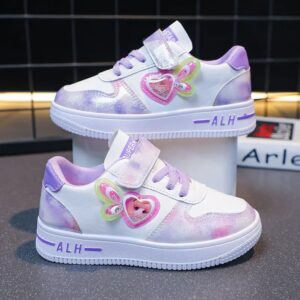 25pcs of Mixed Sizes and Colors Girls Fashion Kids Casual Shoes Rubber School Non-slip Lightweight Flat Children Girls Sport Breathable Sneaker Walking Shoes