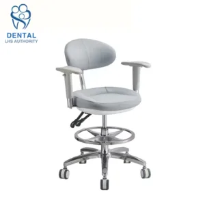 Dental Dentist Doctor Nurse Beauty Ergonomic Chair Lift Saddle Assistant Sitting Dental Equipment