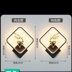 Modern Indoor Wall Lamp Fixtures LED Wall Sconces 220V Home Art Decoration Bedroom(below price is 20pcs)