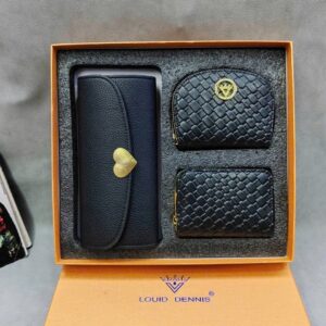 Wallet 3 sets fancy womens quality wallet (20sets)