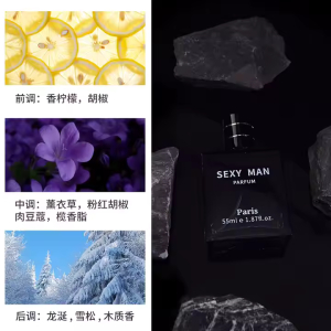 Hot 55ml Passion Men's Perfume Lasting Fragrance Blue Ocean Fragrance Fresh(below price is for 20pcs)