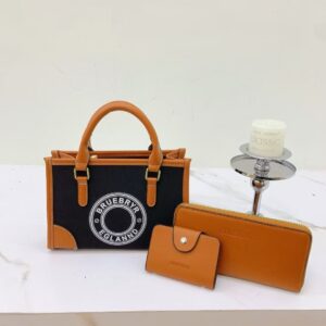High quality 3pc designer bags (10pcs) bu*erry mixed color comes with wallets