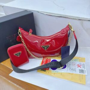Hot selling PR*DA bags with wallet (10pcs sample)