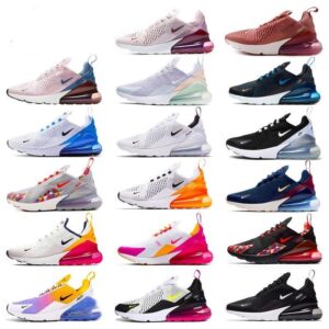 (5pcs ) Pure original high-quality popular max270 air cushion men's and women's couple shoes breathable casual shoes mesh shock-absorbing sports running shoes sizes available (36 to 46)