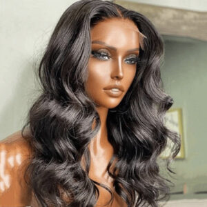 1pc body wave 20 inc 13*4 double drawn hair