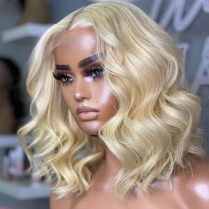 1pc 613# Body Wave Lace Frontal Wig Human hair 20inch