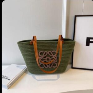 50pcs mixed color Summer women's bag vine big flower grass woven bag female bag rattan woven bag,beach bag woven bag straw bag(below price is 50pcs)