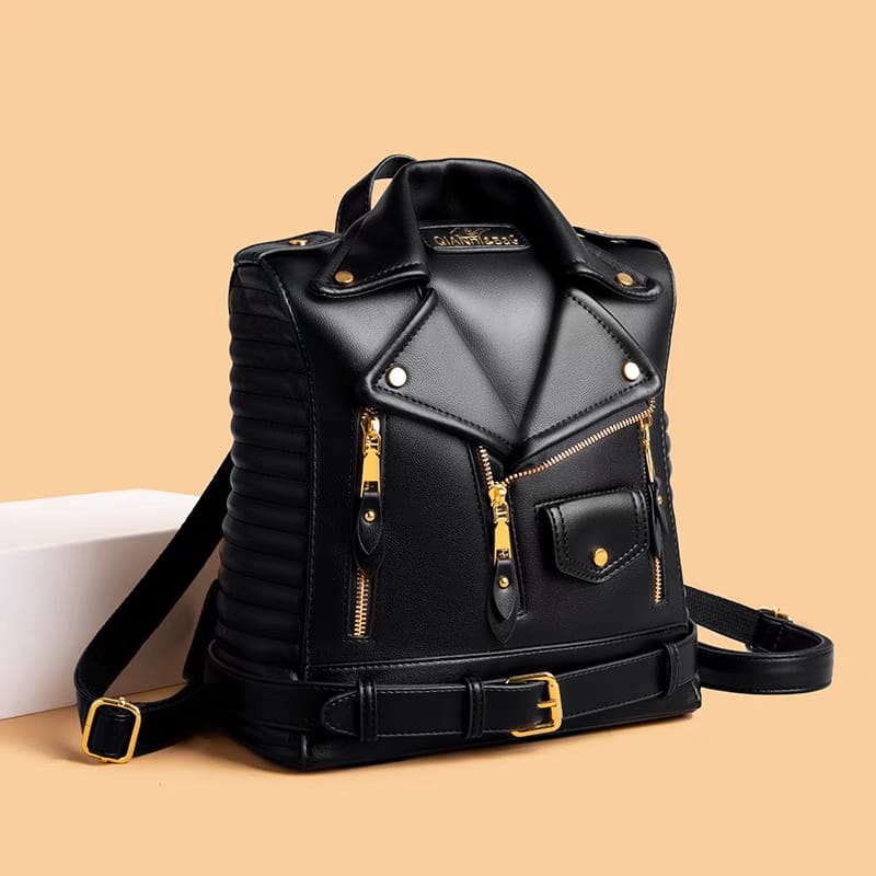 3pcs mixed colors Anti-theft Zipper Women Backpack Motorcycle Shoulder Travel Bag Large Travel Backpack Fashion Women School Bags(below price is 3pcs)