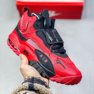 10 pairs Putian Speedf Gold Rush Velcro basketball shoes with shock-absorbing air cushion, retro functional wind high top sports training shoes ( below price is for 10 pairs mixed color and sizes 40 to 45)