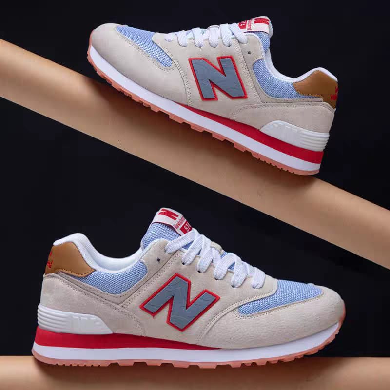 30pairs mixed color and sizes(36-45)New balance 574 grey blue red deals (below price is 30pairs)