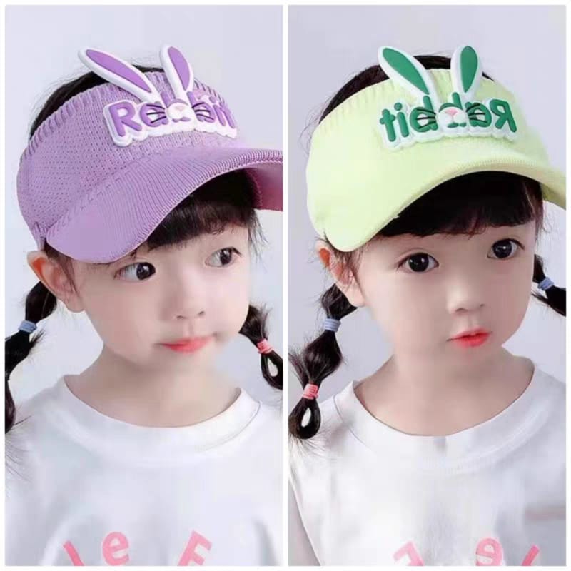 New Kids Sun Hats Children Summer Visors Cute Rabbit Wings Bunny Hat Summer Hat for Kids Boys Girls Hats (below price is for 100pcs)