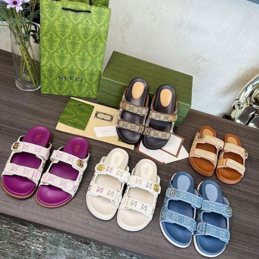 5pairs mixed color and sizes (35-41)Gucci sandals (below price is 5pairs)