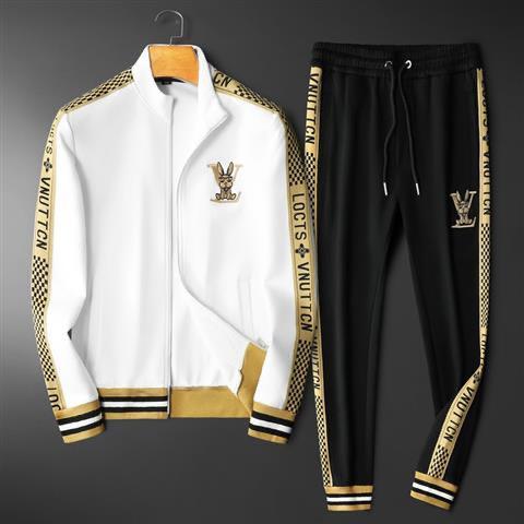 5pcs mixed color and sizes Stylish Premium Cotton Tracksuit Casual Long Sleeve LV(below price is 5pcs)