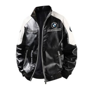 5pcs mixed color and sizes Bmw leather jackets (below price is 5pcs)