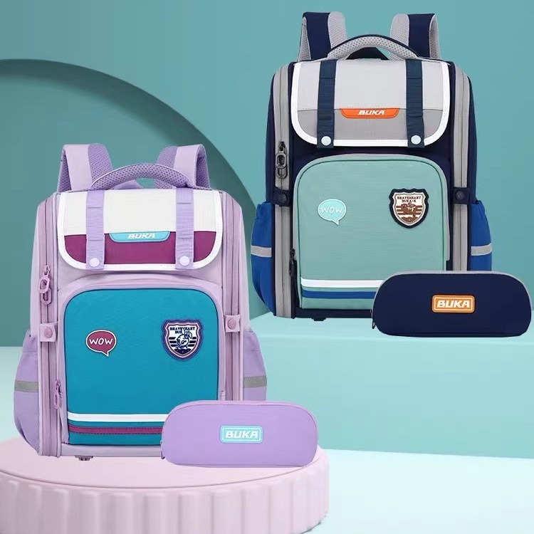 30pcs mixed color Top notch quality children's backpacks, boys and girls' backpacks for elementary school students, reducing burden and providing spine protection, cute backpacks for grades(below price is 30pcs)