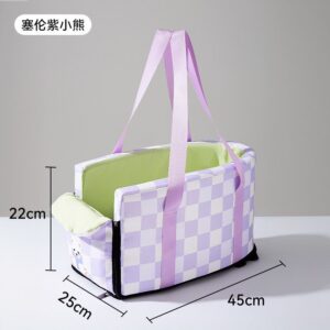 10pcs mixed color Dog car dog bed car pet car mat cat safety seat central control bed(below price is 10pcs