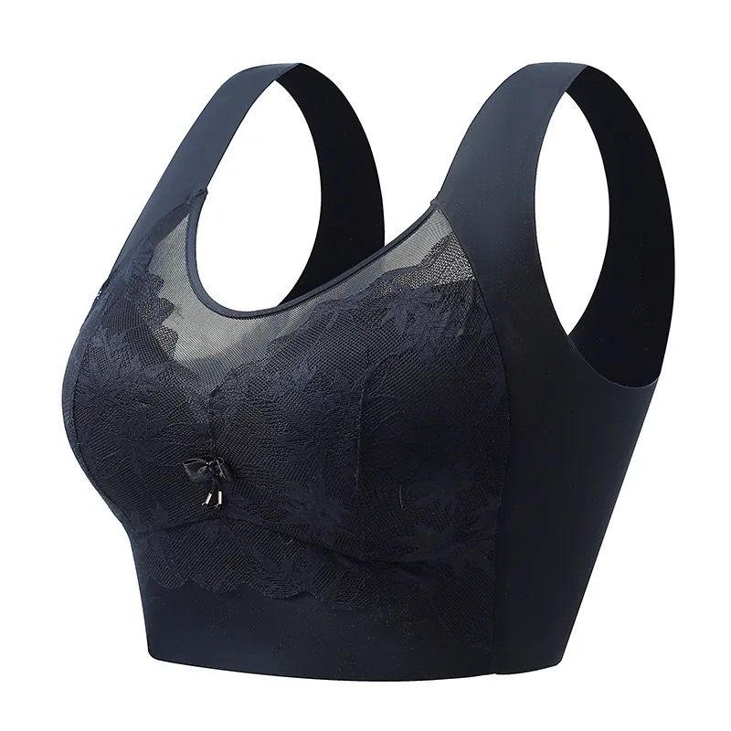 50pcs mixed color and sizes  Fallsweet Plus Size Lace Bra for Women Push Up Bras Bralette Wireless Seamless Thin Brassiere Sexy Women lingrie M-4Xl(below price is 50pcs)