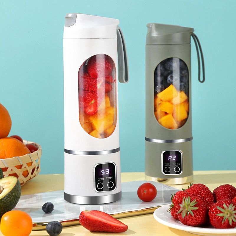 30pcs mixed color 450ml Portable Juice Blenders Electric Mini Smoothie Blender(below price is 30pcs)