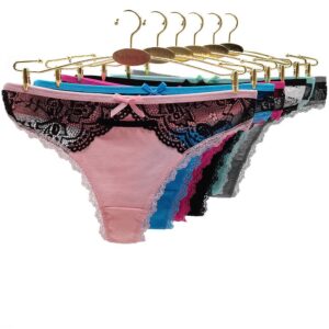 100 pcs mixed colors size from M to axle Sexy Silk Transparent Cotton Panties for Women G-String Briefs Underwear(below price is 100pcs)