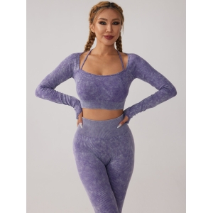 30pcs mixed color and sizes New High Waist Seamless Leggings Women Scrunch Yoga Suits Workout Fitness Gym Sets (below price is 30pcs)