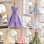 10pcs mixed color and sizes 120 cm to 160cm )Princess Dress Girl's Puffy Yarn Princess Style Children's Dress Wedding Dress Stylish Flower Girl's Piano Costumes(below price is 10pcs)