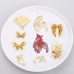 200set mixed color and design Cross-border Hot Sale 96Pcs Earrings Shrimp Bow Buckle French Big Earrings DIY Jewelry Accessories Pin Buckle Earrings