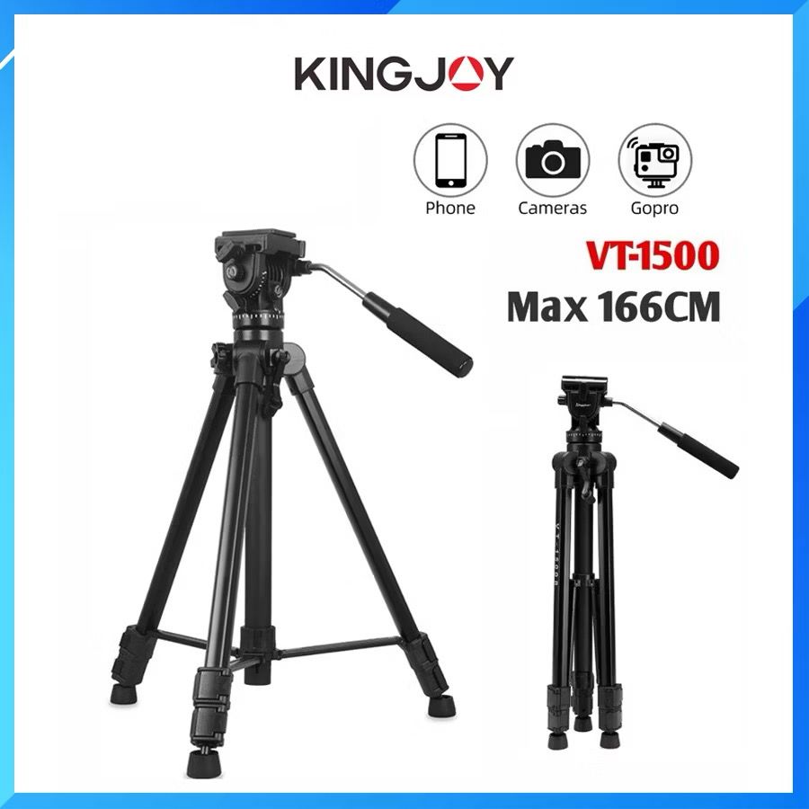 5pcs Kingjoy VT1500 Tripod for camera