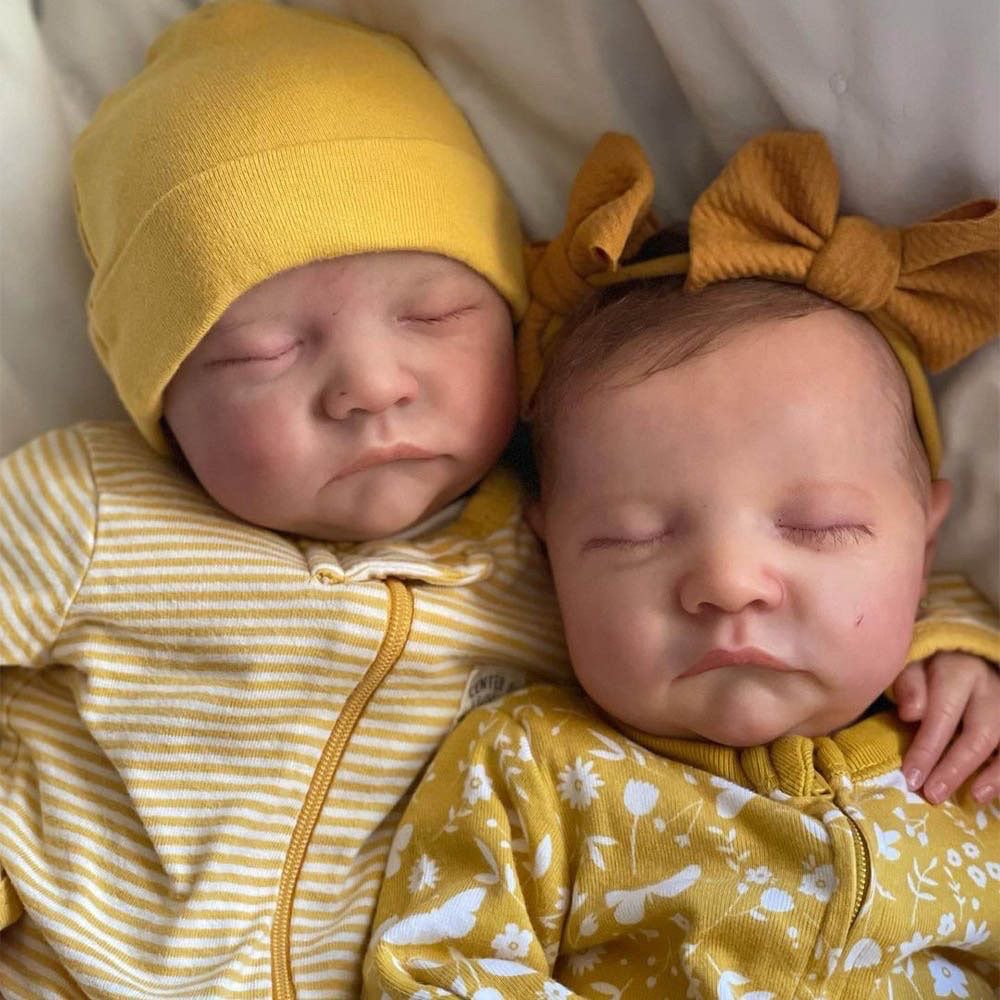 3 sets of Hot Sale Reborn Baby Twins Dolls [below price is for 3sets of twins]