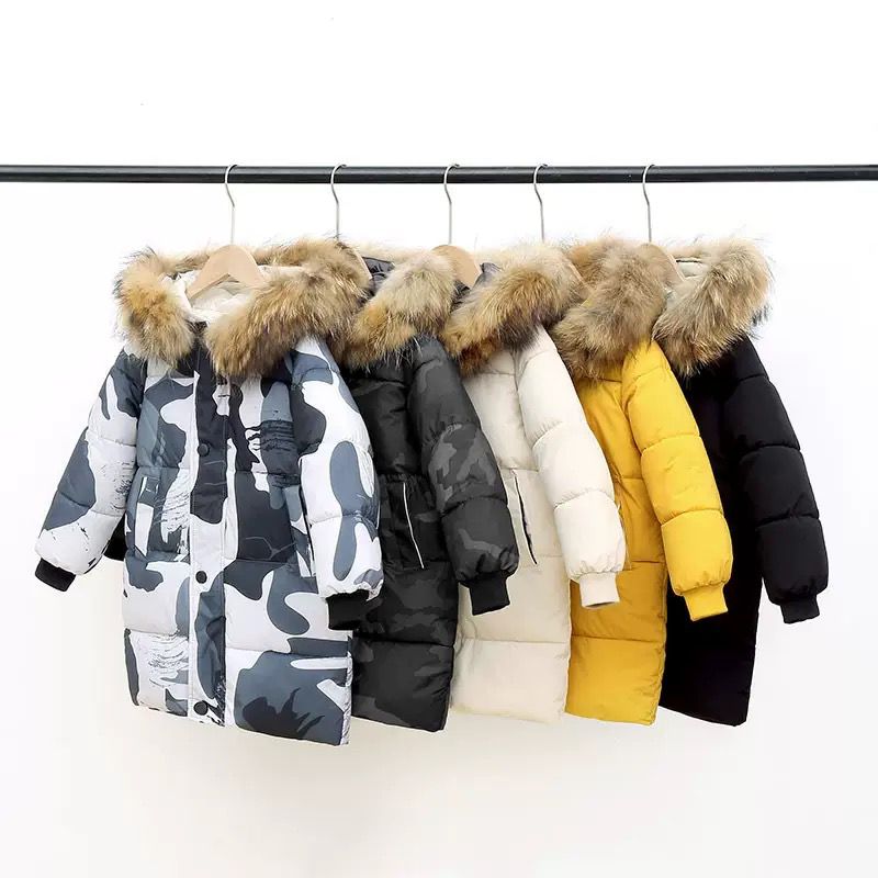 25pcs Kids winter jackets mixed sizes and colors size 90 to 150cm(below price is 25pcs)