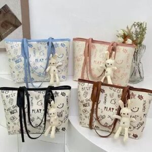 25pcs mixed color Women's Tote Bags(below price is 25pcs)