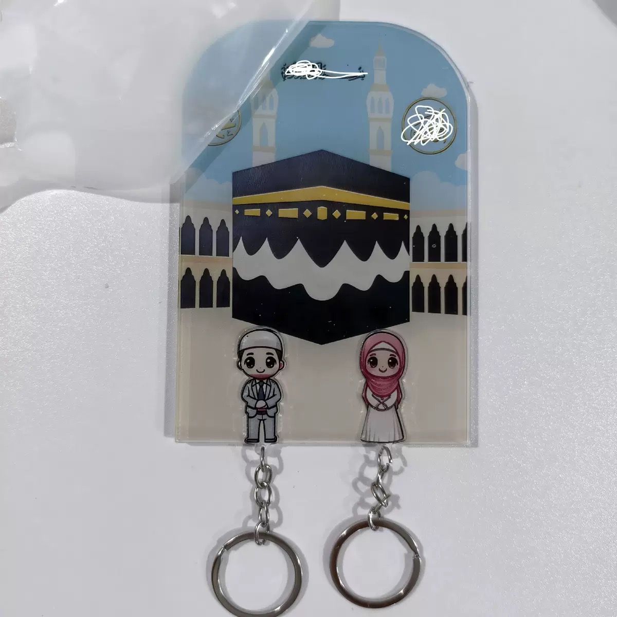 100pcs Prayer Rug Keychain(below price is 100pcs)