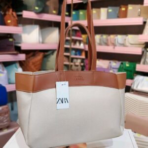 50pcs mixed color Zara large capacity designer ladies handbags(below price is 50pcs)