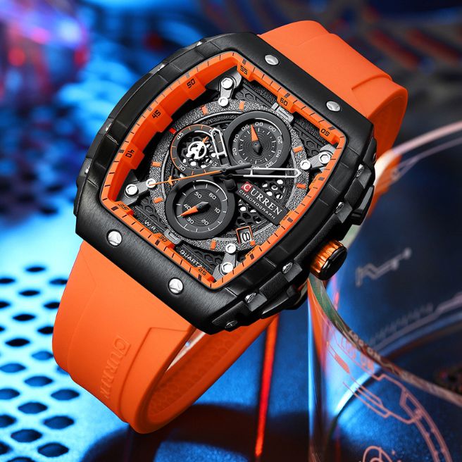 10pcs for AIMANA 8610 Men's Luxury Sports Quartz Watch -