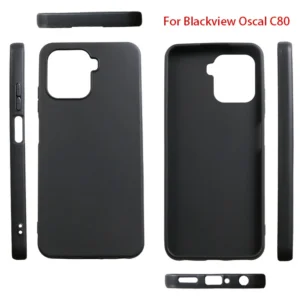 Matte TPU Case for Blackview Oscal C70/C80 - Transparent Protective Shell